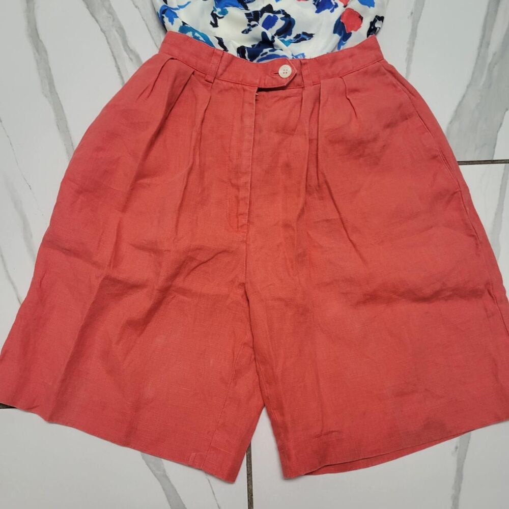 Liz-claiborne Women's Pink and Red Shorts
